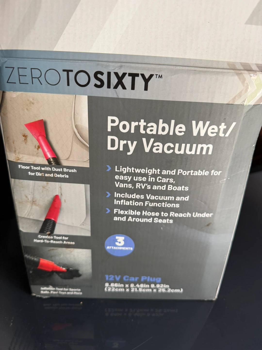 ZEROTOsIXTY Portable Wet/Dry Vacuum - photo 2