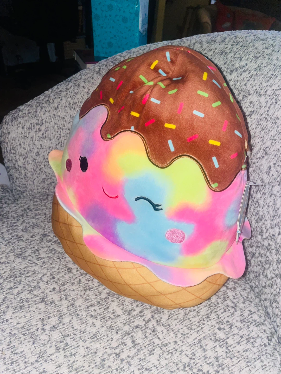 ⚽️ New Large Squishmallow Glady The Rainboe unicorn plush