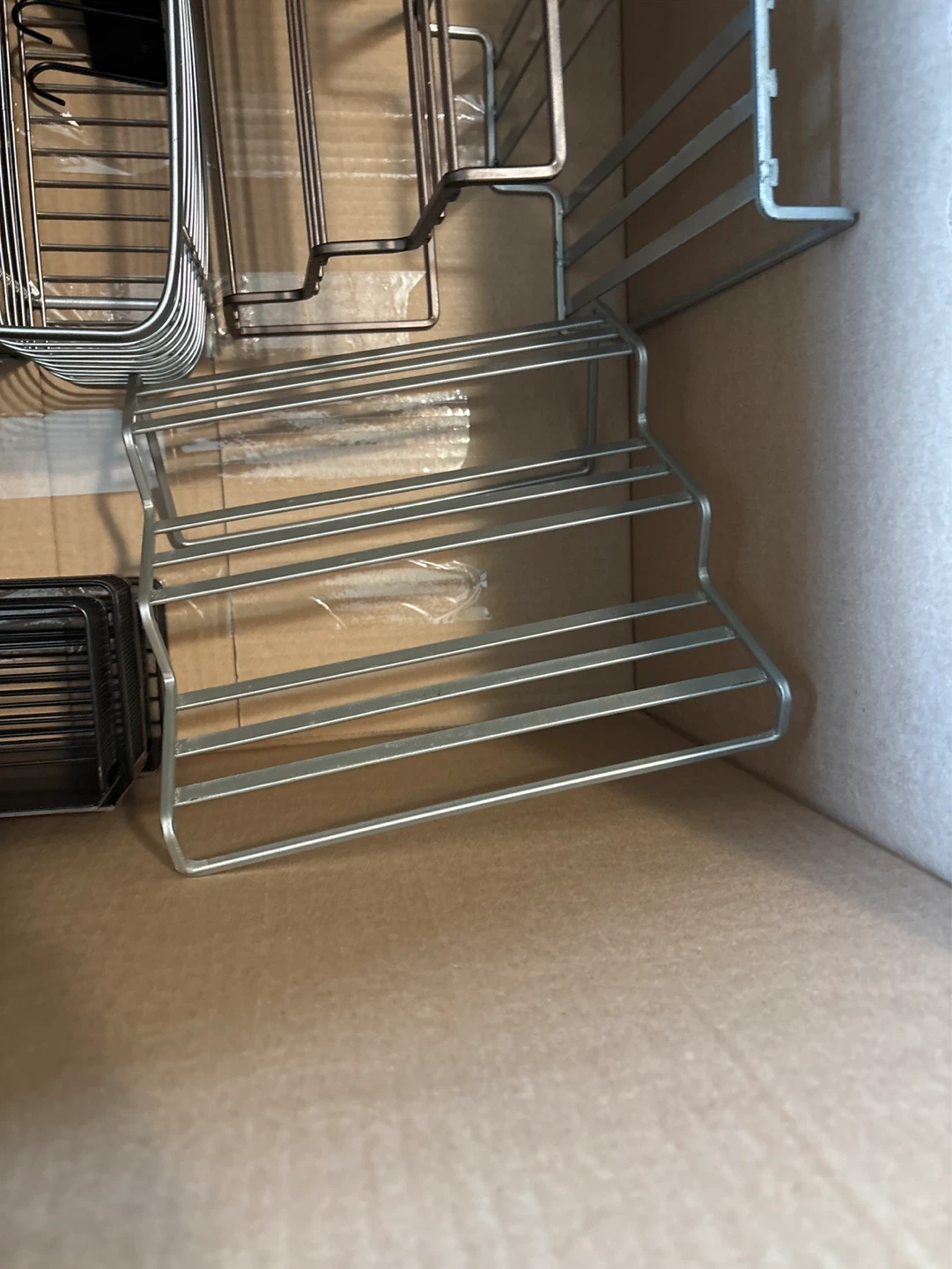 Tiered Metal Wire Storage Shelf’s - photo 2