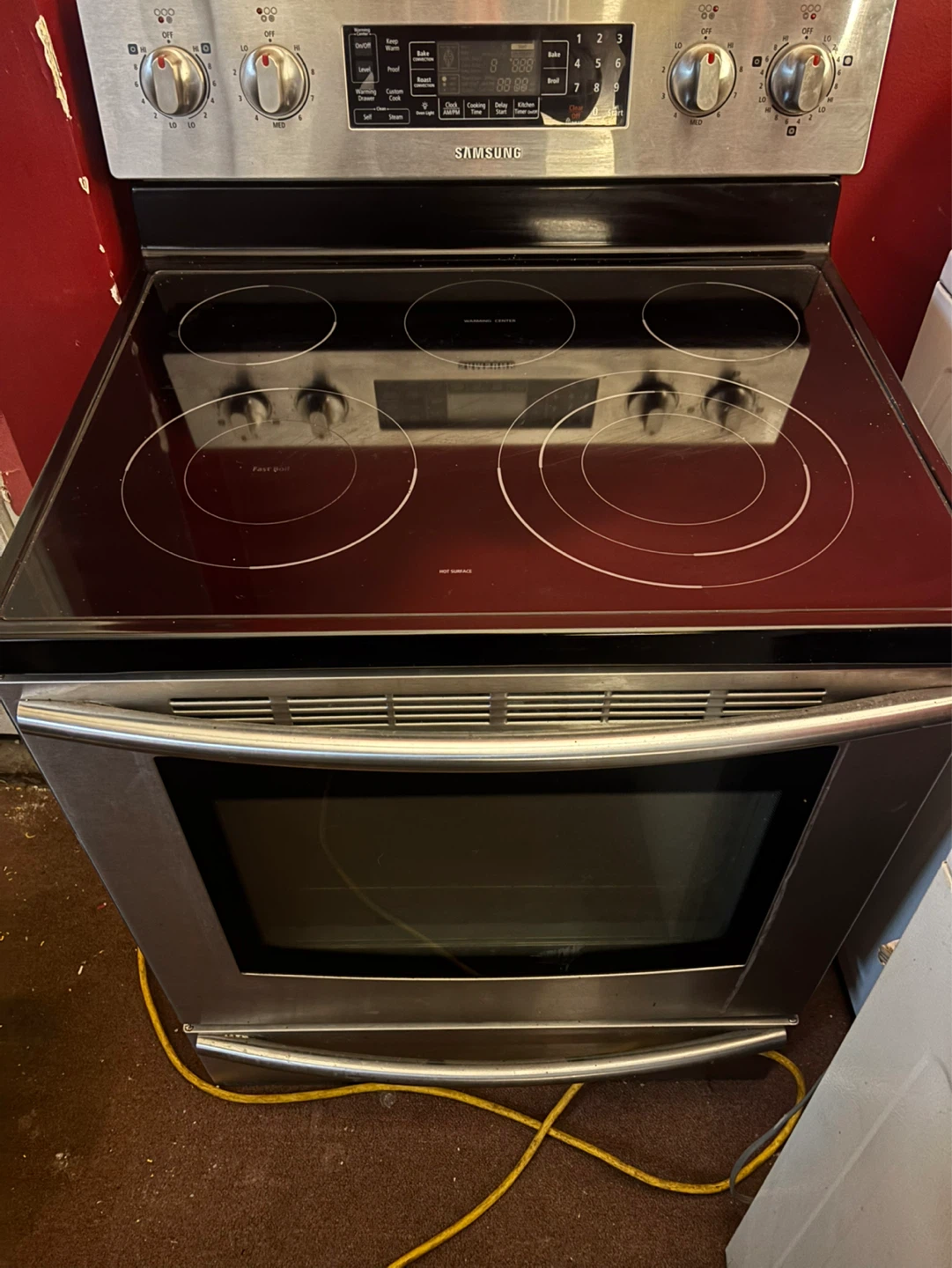 Samsung Electric Range with Oven
