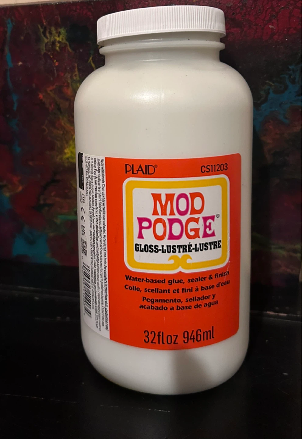 ⚽ Mod Podge Gloss Water-Based Glue, Sealer & Finish