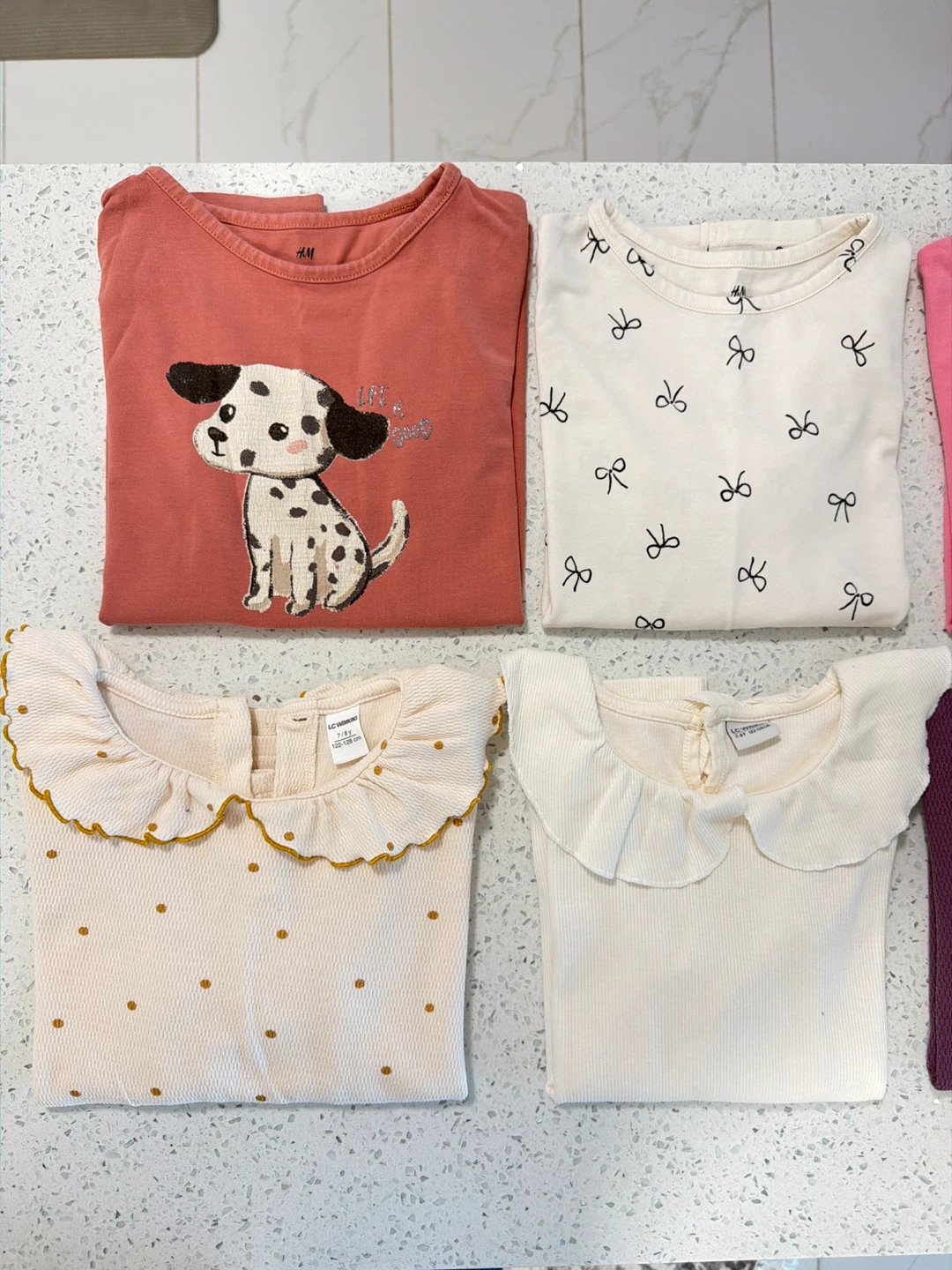 *brand new* 100% Cotton- 6 Long Sleeve Tops - photo 2