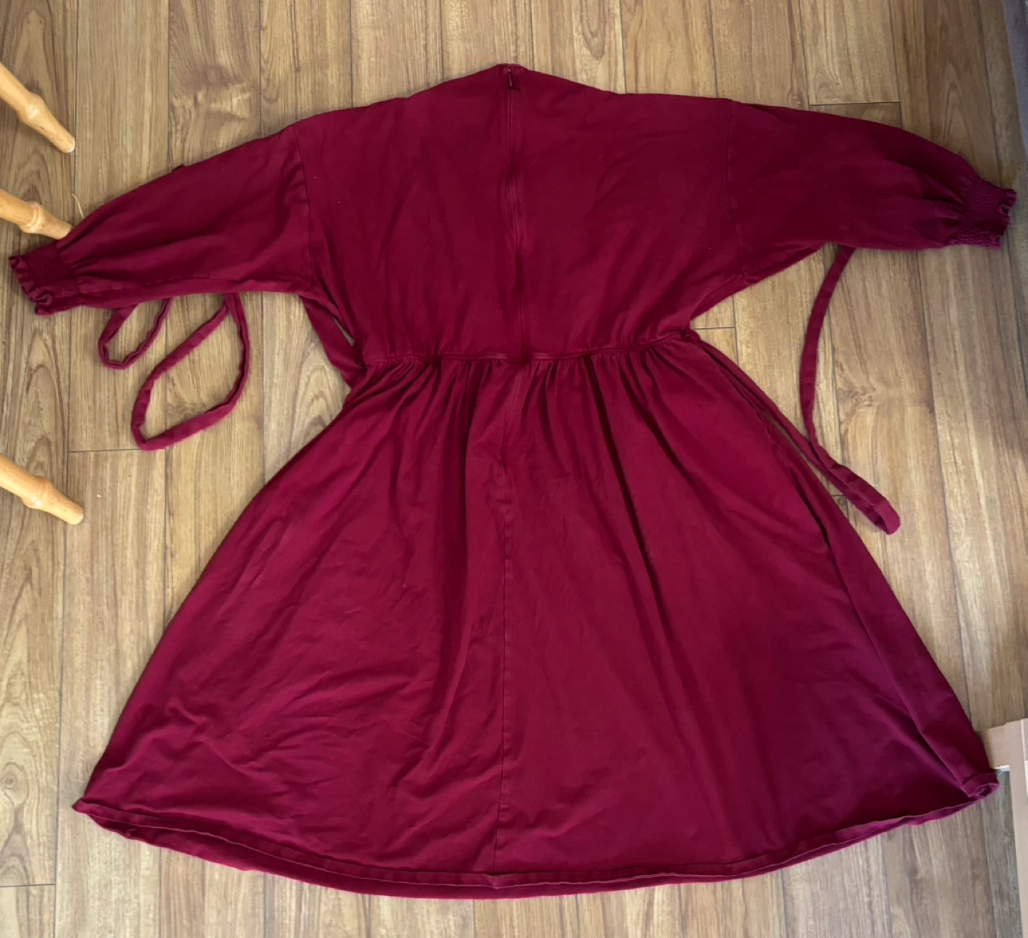 eShakti 2X-20W Burgundy Dress - photo 2