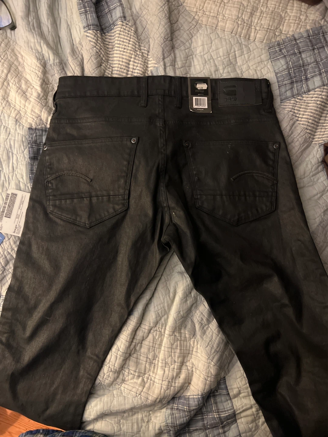 G-Star RAW Revend Super Slim Jeans W34 L32 Black - photo 3