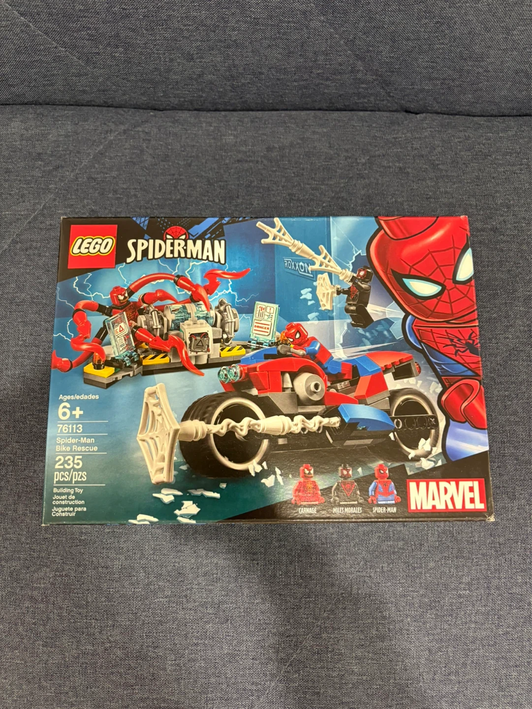LEGO Spider-Man 76113 Bike Rescue Set