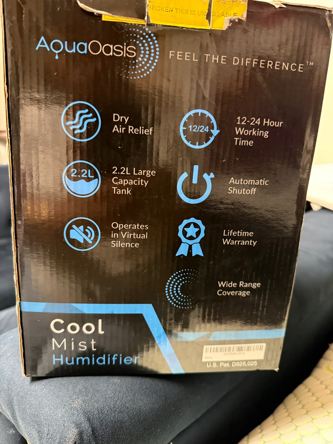 AquaOasis Cool Mist Humidifier - photo 3