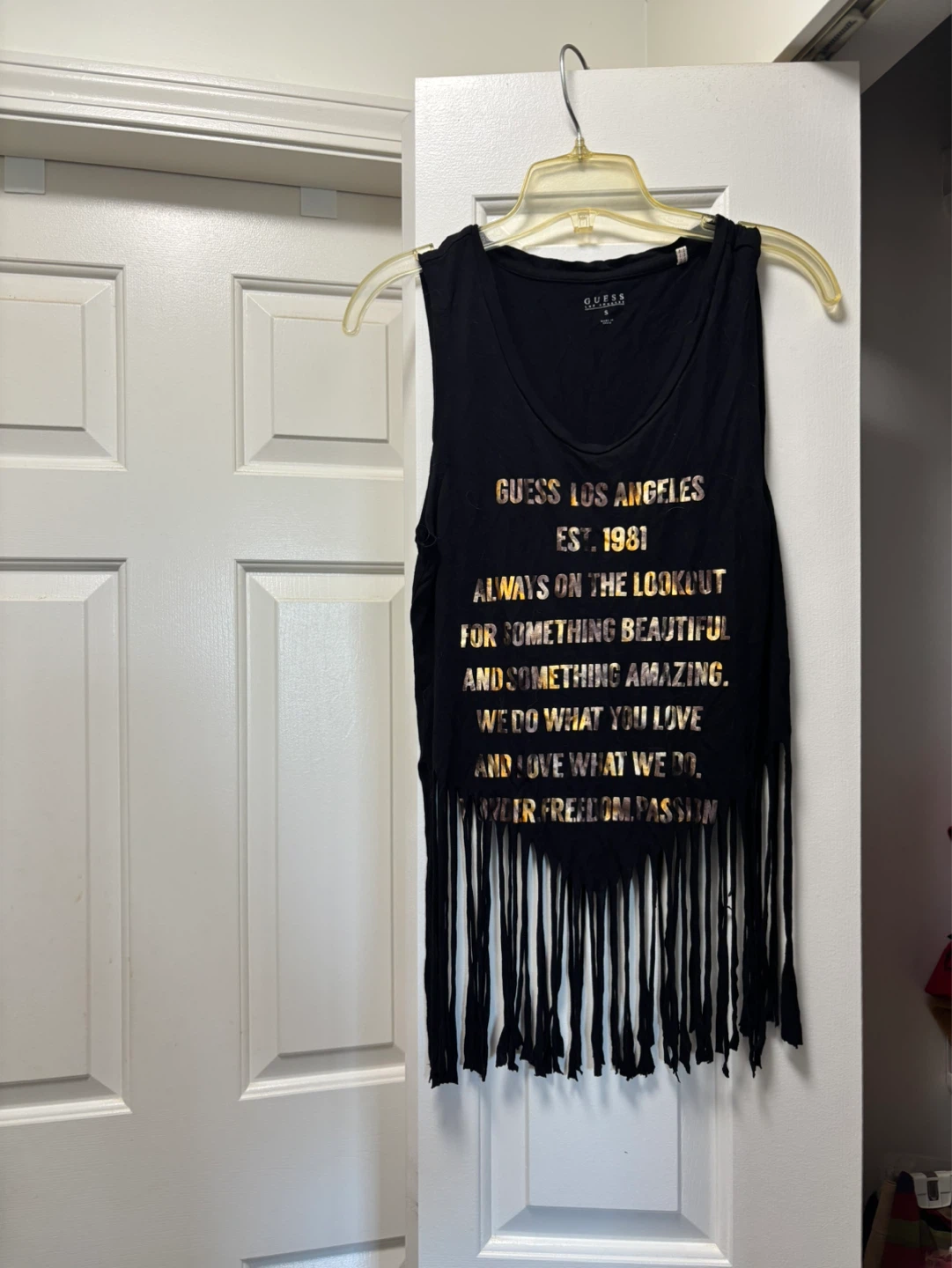 Guess Fringed Top - photo 2