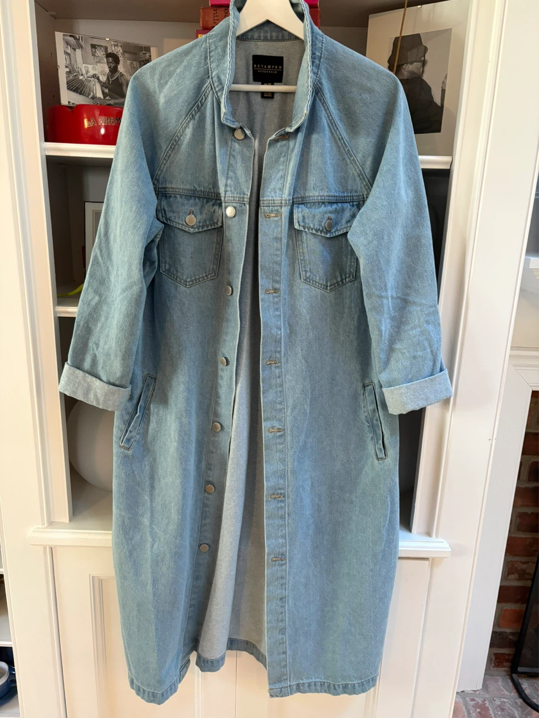 RIVANO DENIM DUSTER COAT