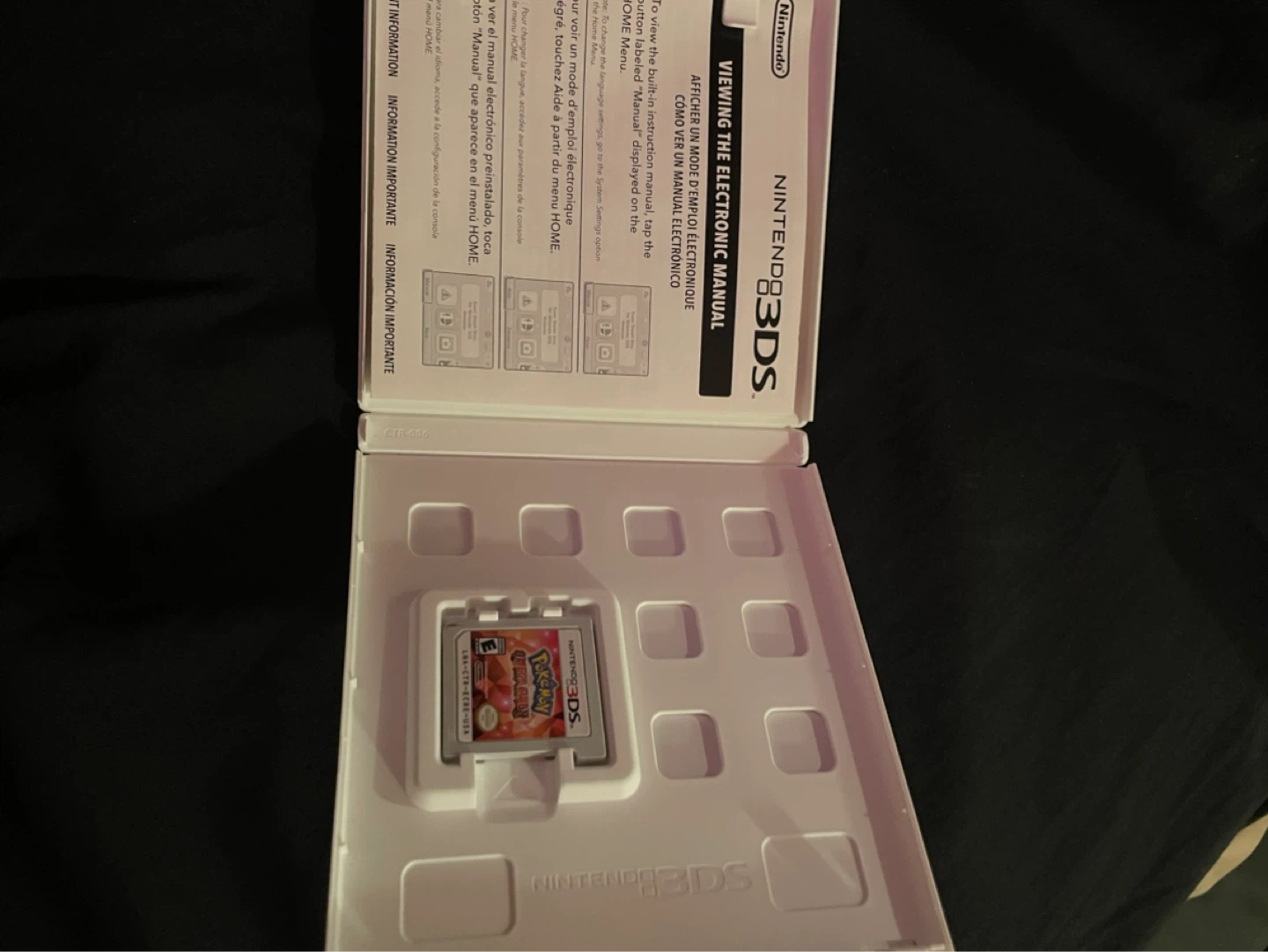 Pokemon Omega Ruby Nintendo 3DS Game - photo 2
