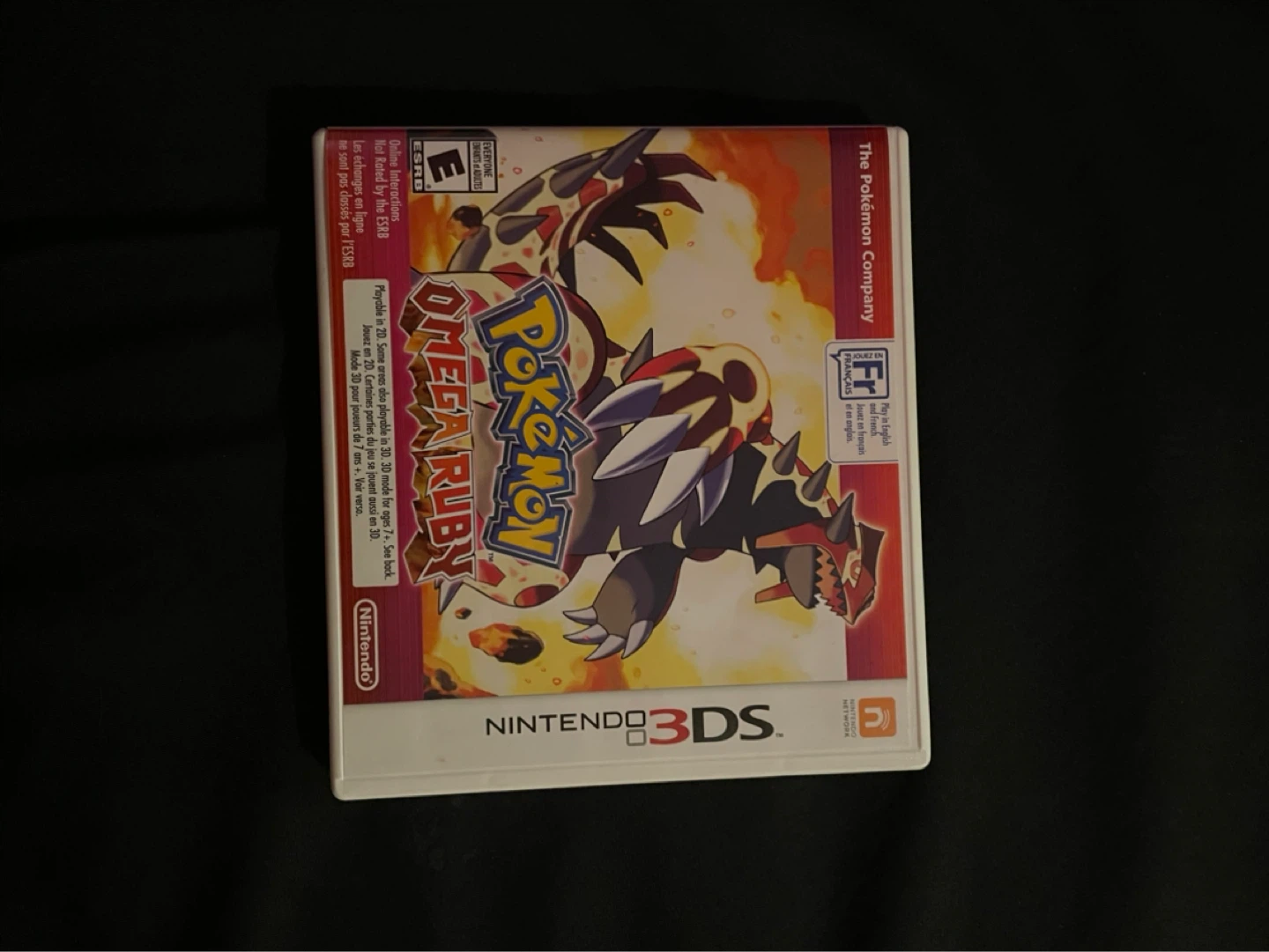 Pokemon Omega Ruby Nintendo 3DS Game