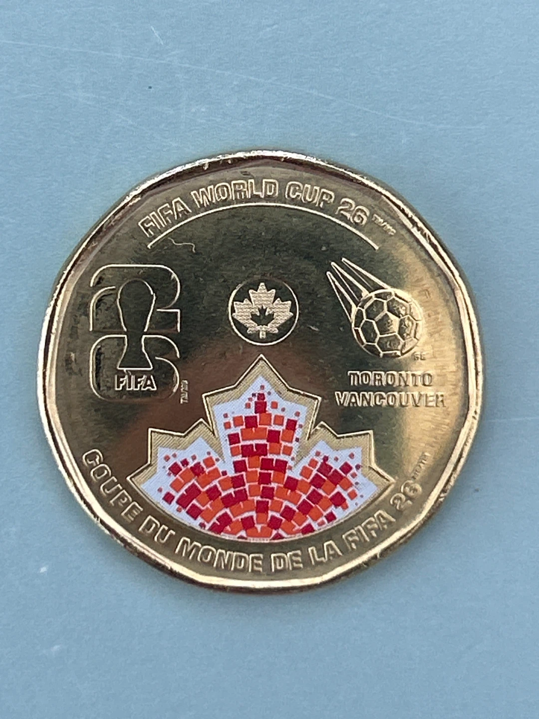 Canada 2026 FIFA World Cup Dollar Coin
