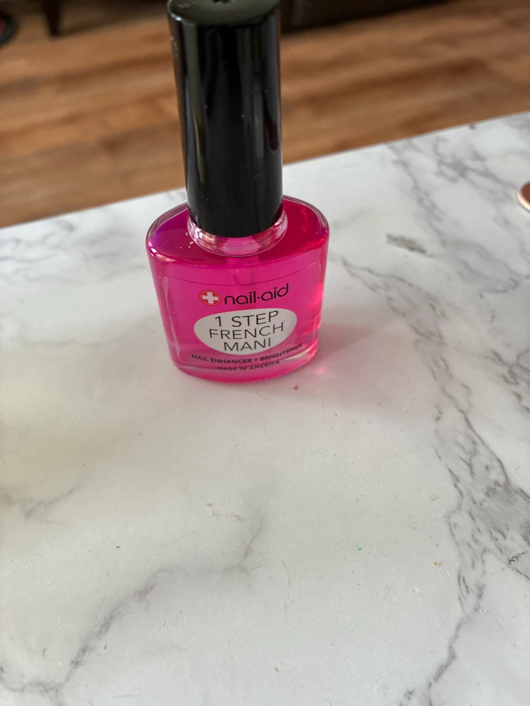 Nail 1 step French mani polish⚽️