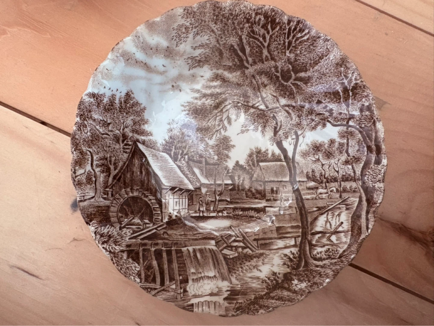 Johnson Brothers Watemill Ironstone Teacup and Saucer Set - photo 4