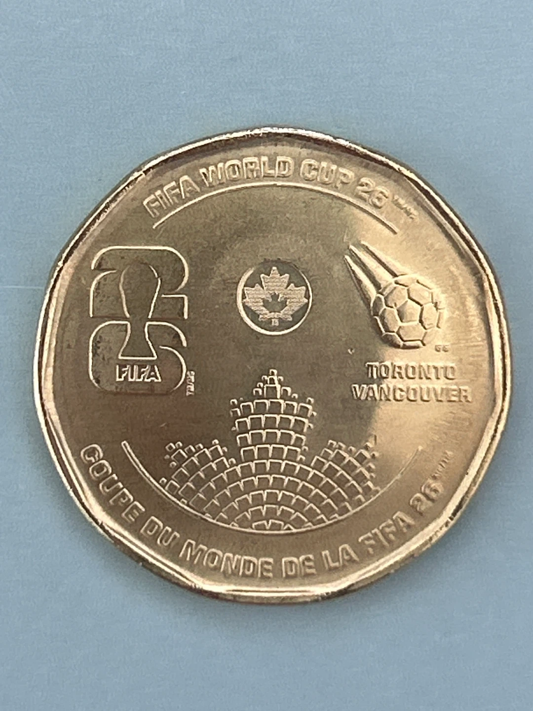Canada 2026 FIFA World Cup Dollar Coin