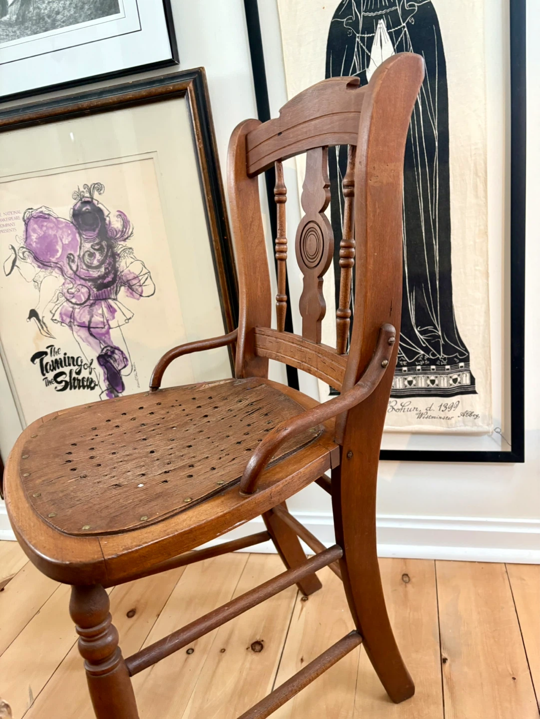 Wooden Accent Chair