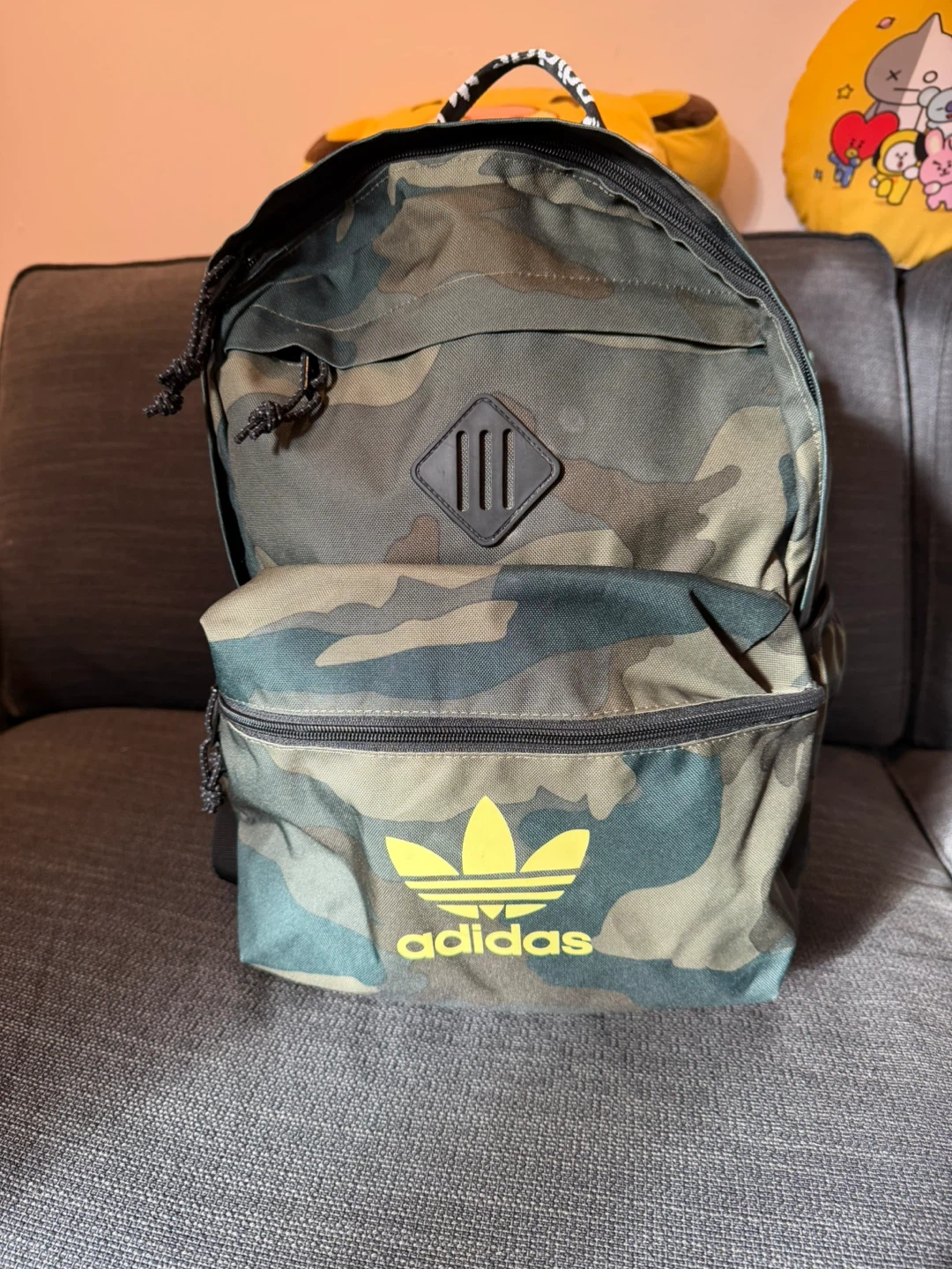 Adidas Camo Backpack in good condition