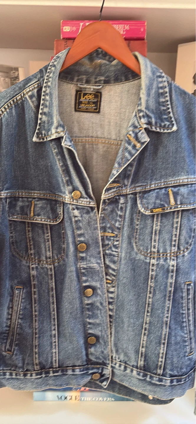 Lee Denim Jacket with Custom "Love" Art - photo 5