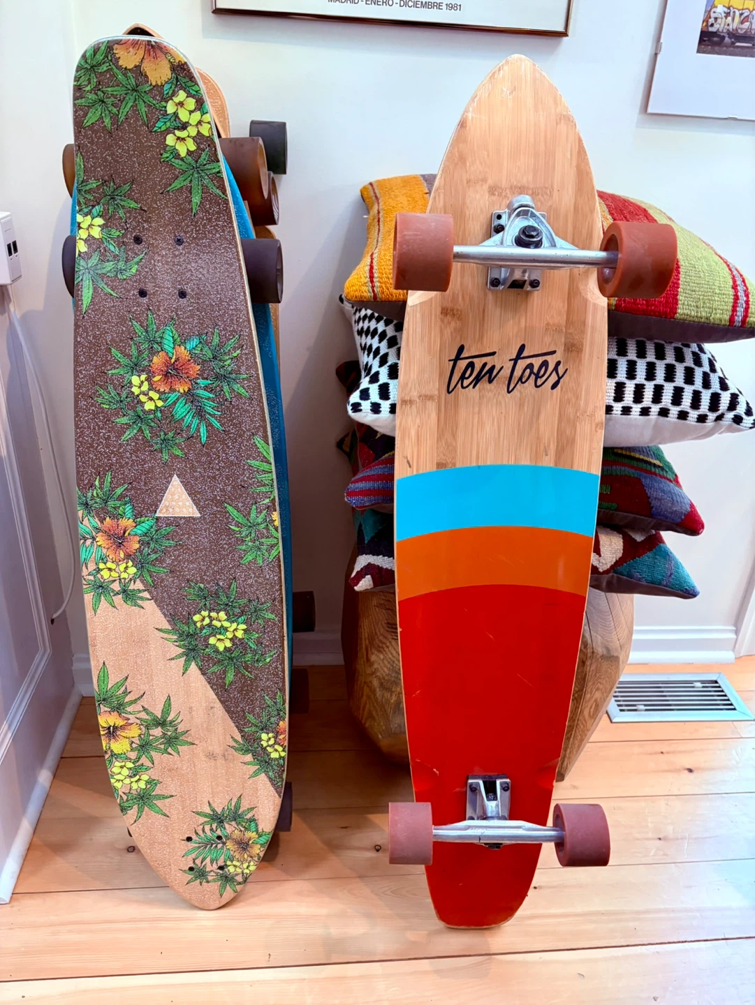 Ten Toes Longboard Skateboard