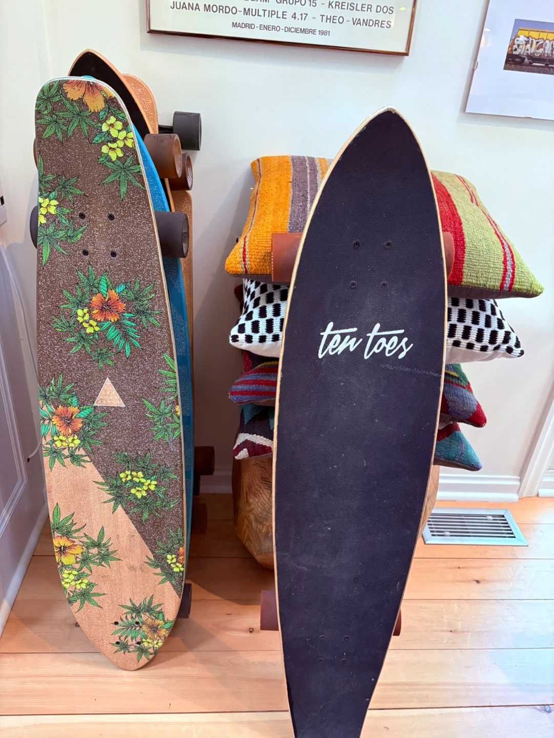 Ten Toes Longboard Skateboard - photo 2