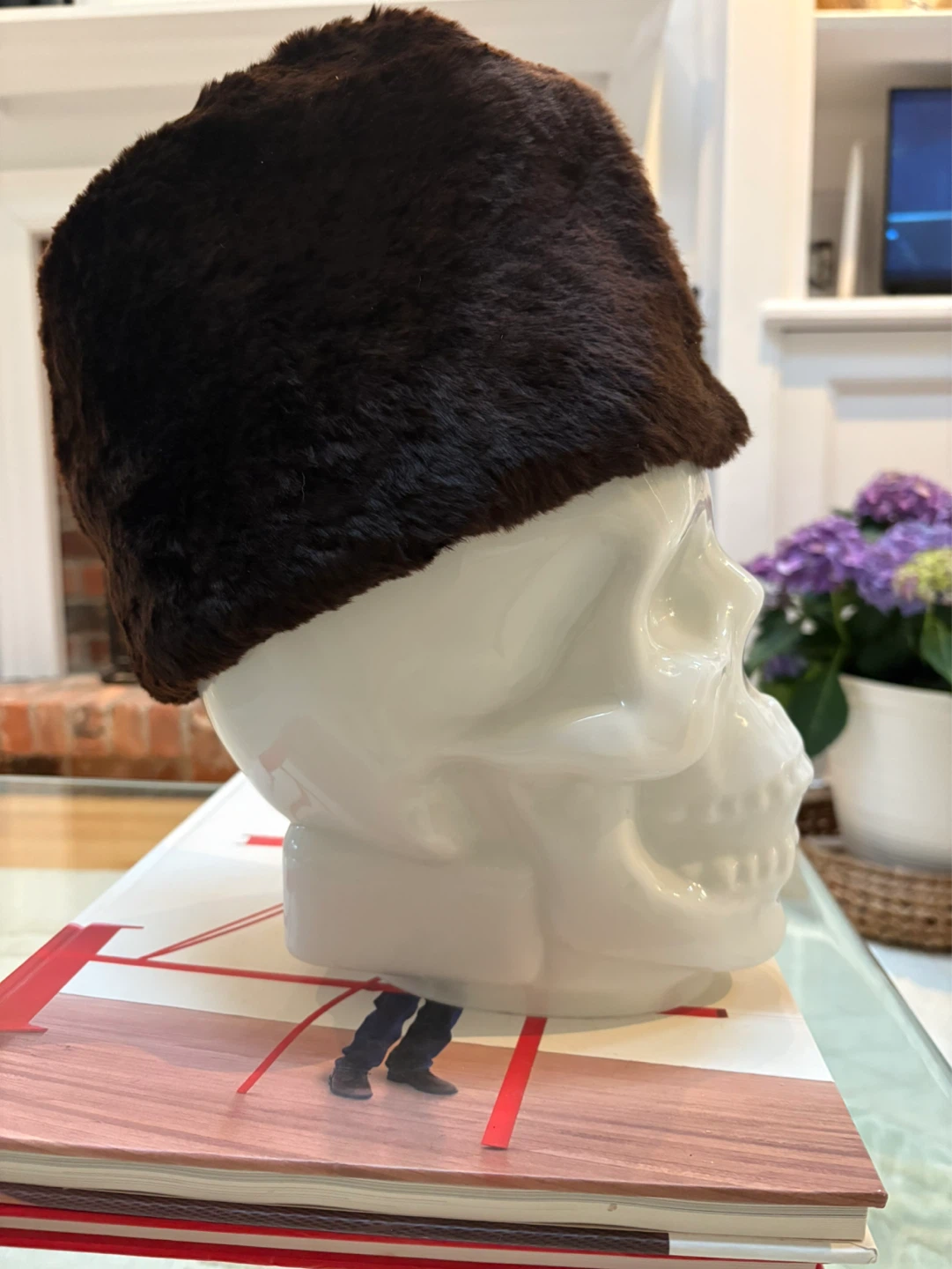 Vintage Beaver Fur Hat