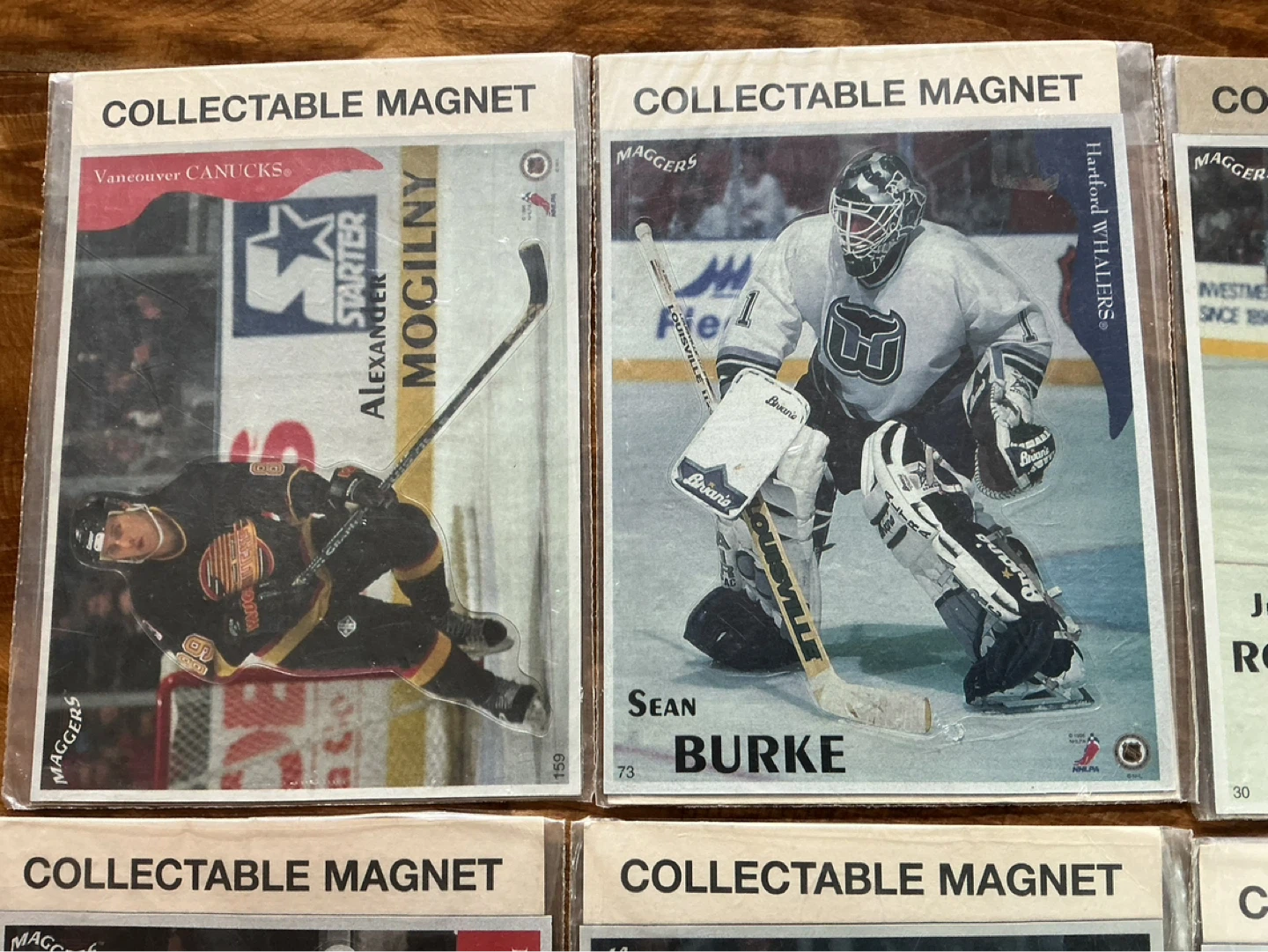 8. 1996 Maggers NHL Collectable Magnets ! - photo 5