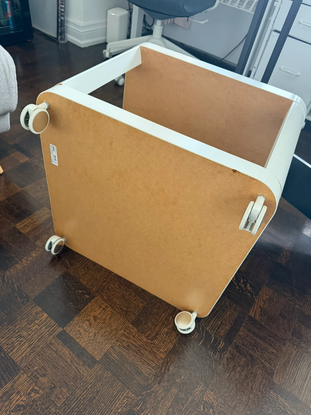 IKEA TINGBY Side Table with Wheels - photo 3
