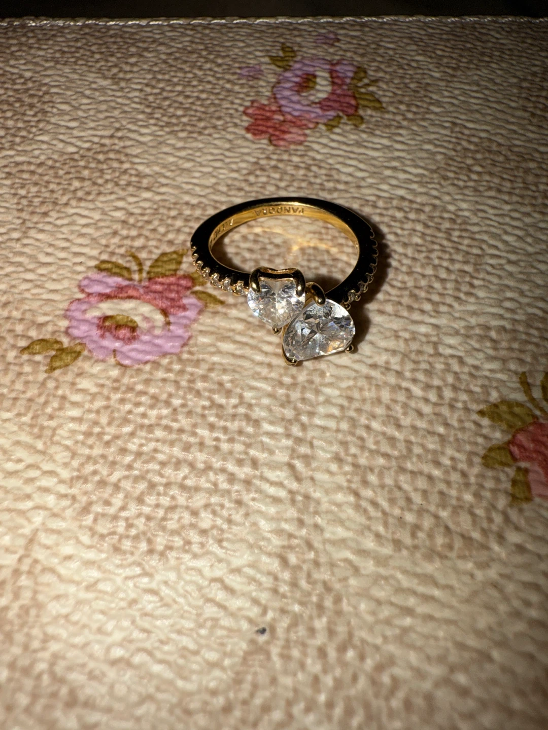 Pandora Two-Heart Ring - photo 2