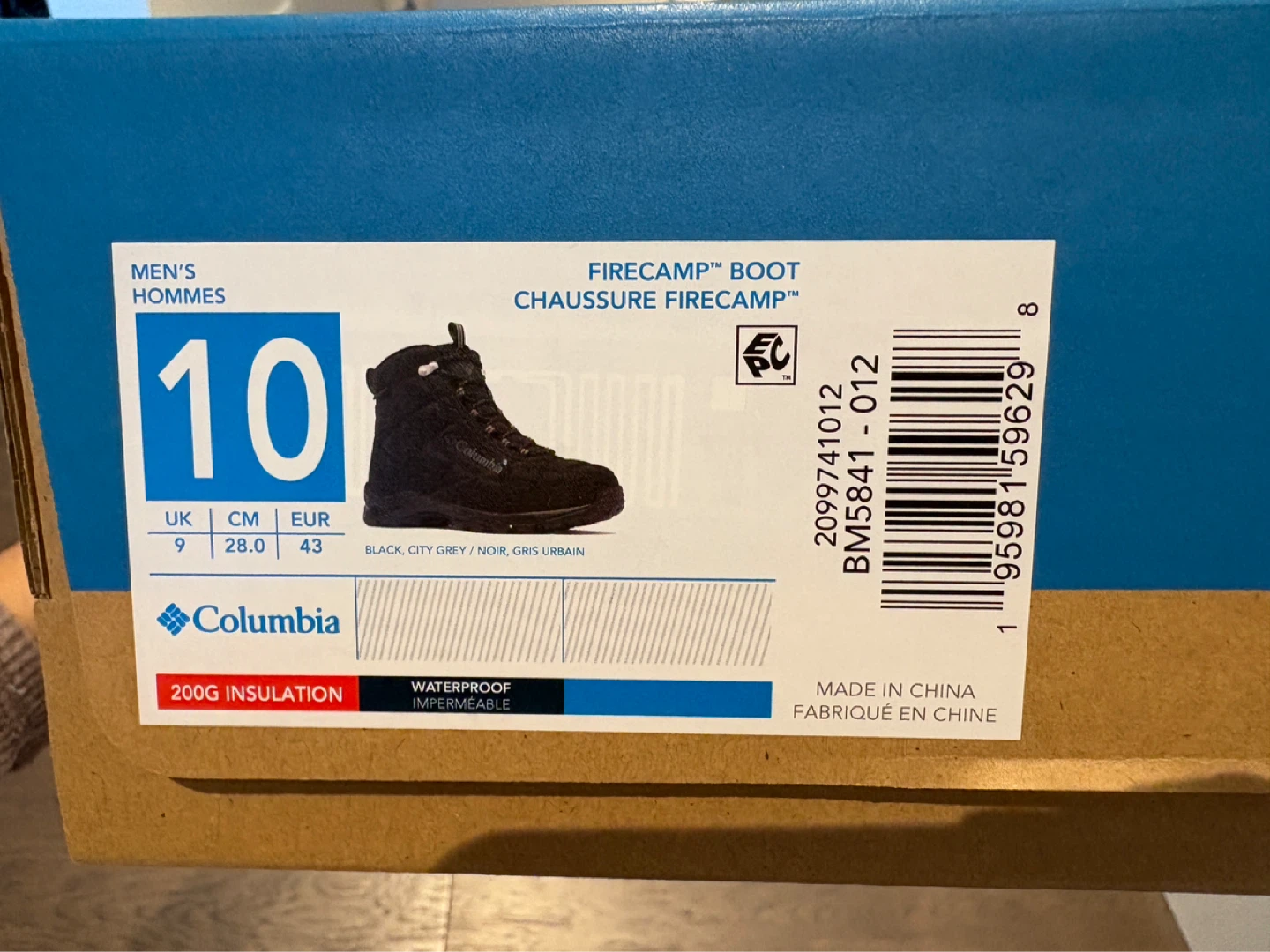Columbia Firecamp Boot - Men's Size 10 - photo 5