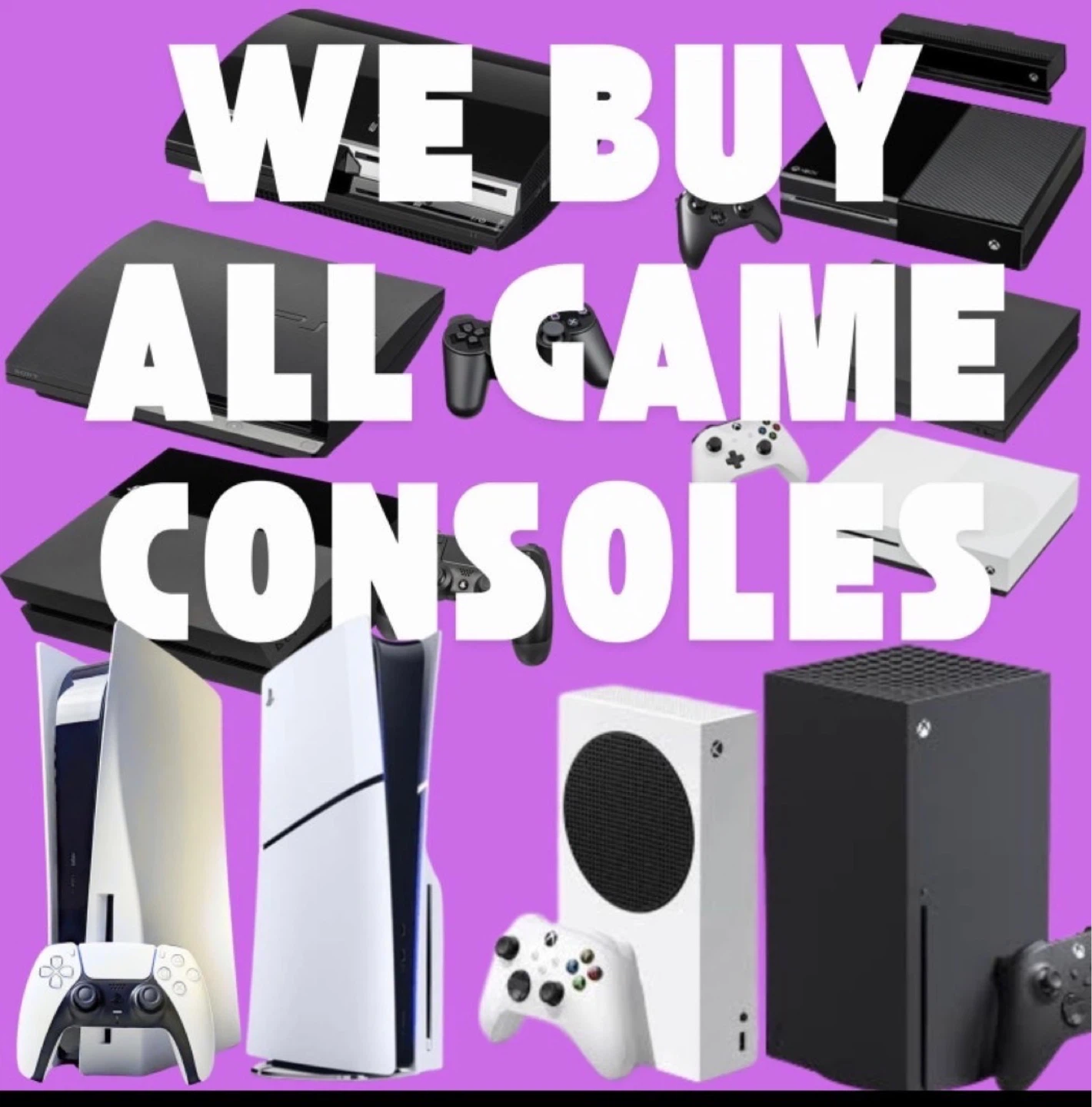 looking to sell your console?
