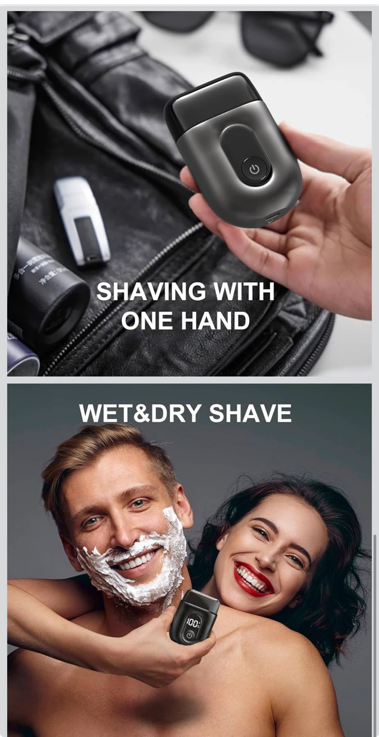 Mini Portable Electric Shaver FK-707 - photo 4