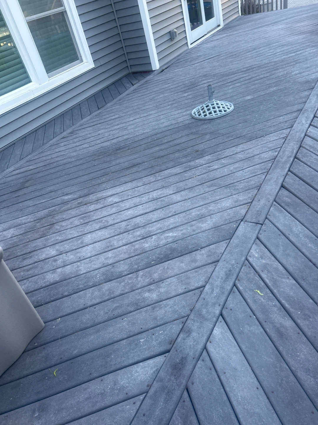 Gray Composite Decking with Stairs - photo 4