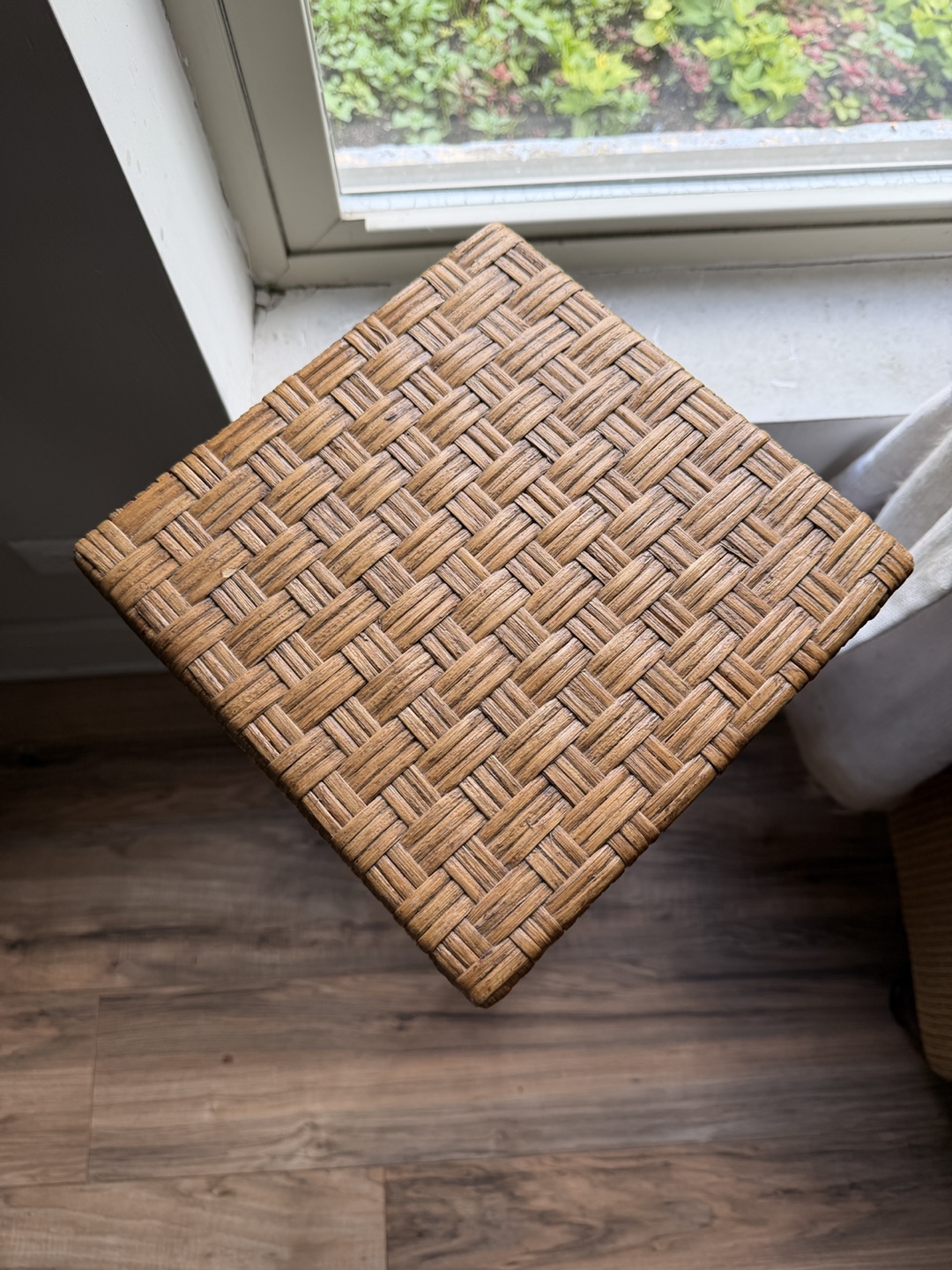 Woven Top Metal Plant Stand ⚽ - photo 2