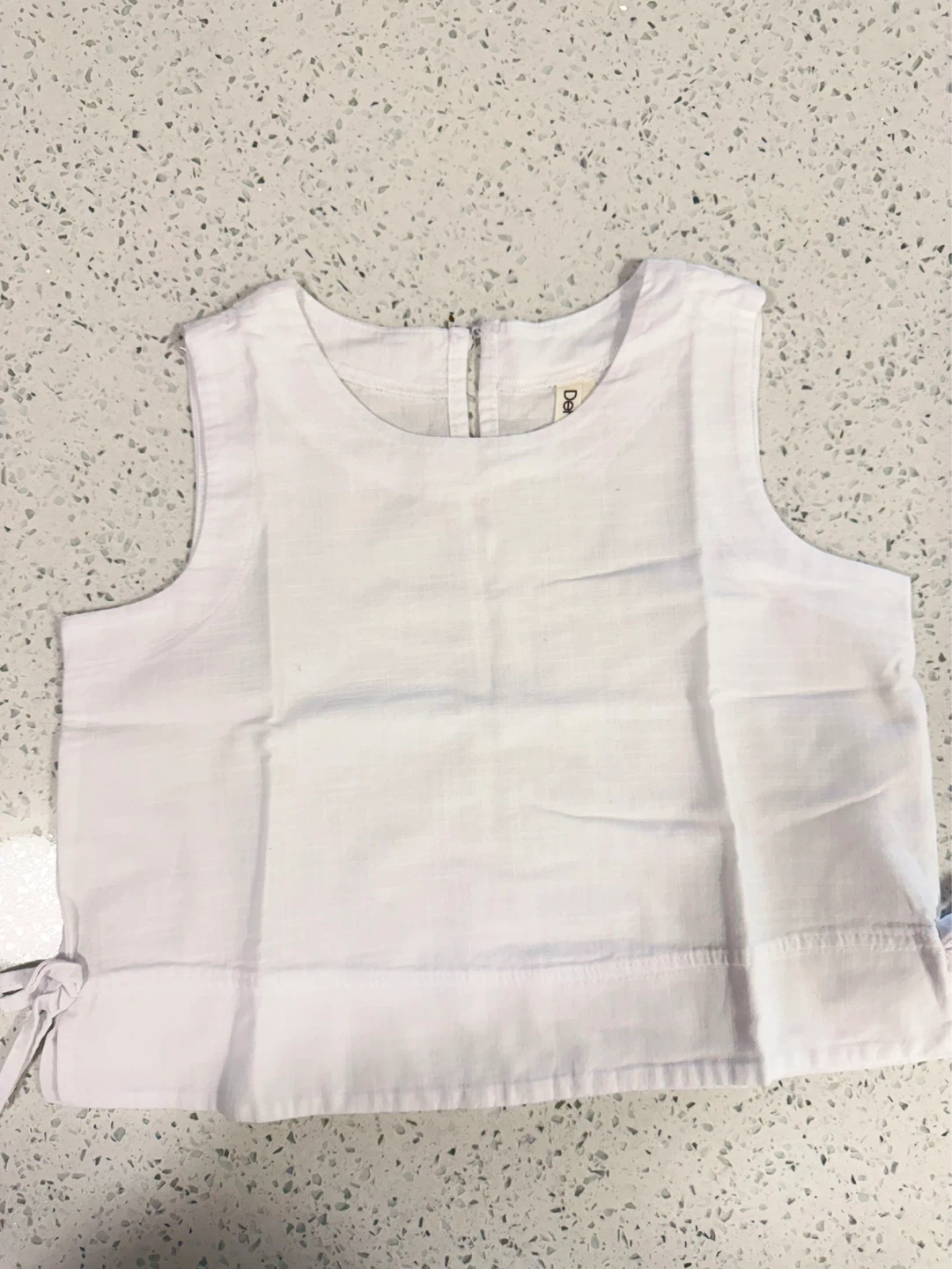 100%cotton shorts &white top- brand new - photo 2
