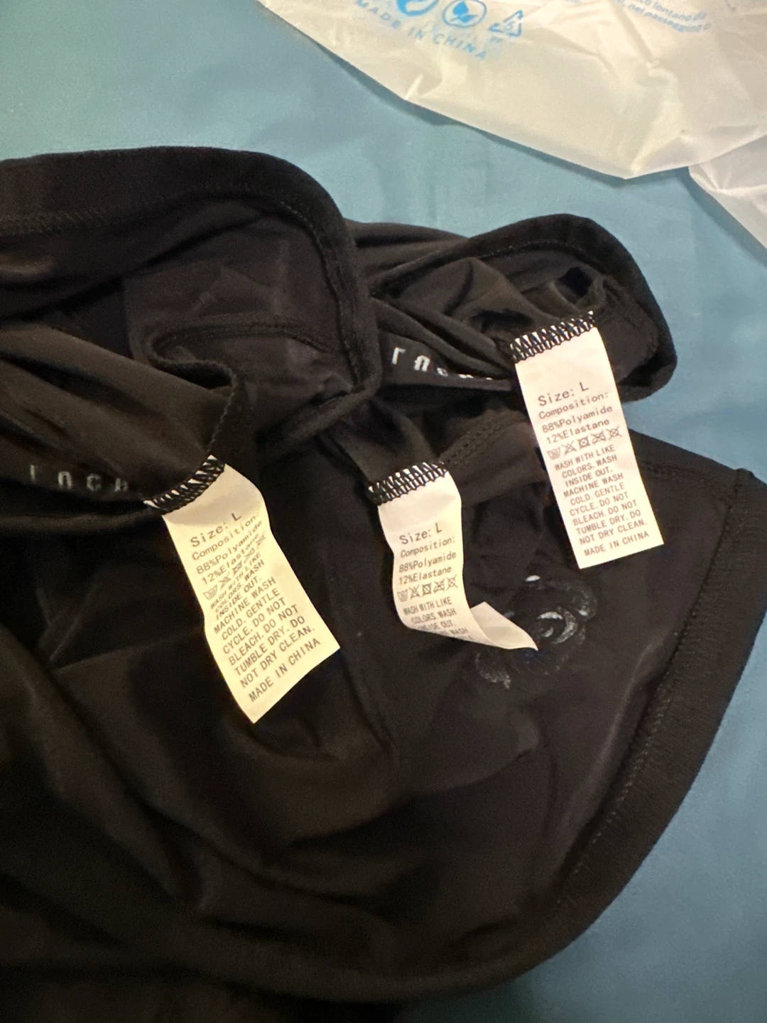 ⚽️ Women's Underwear Size L - Black - photo 2