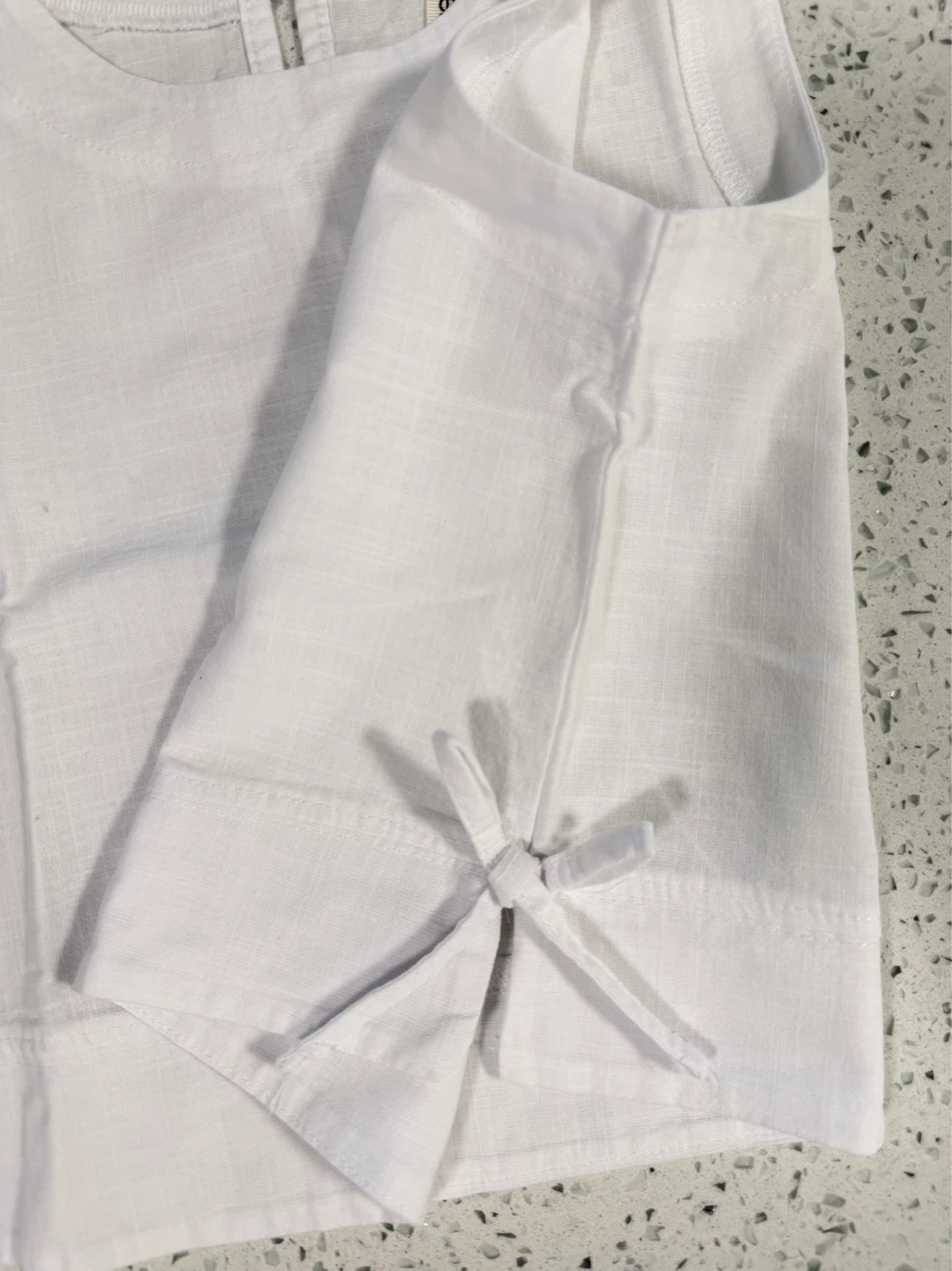 100%cotton shorts &white top- brand new - photo 3