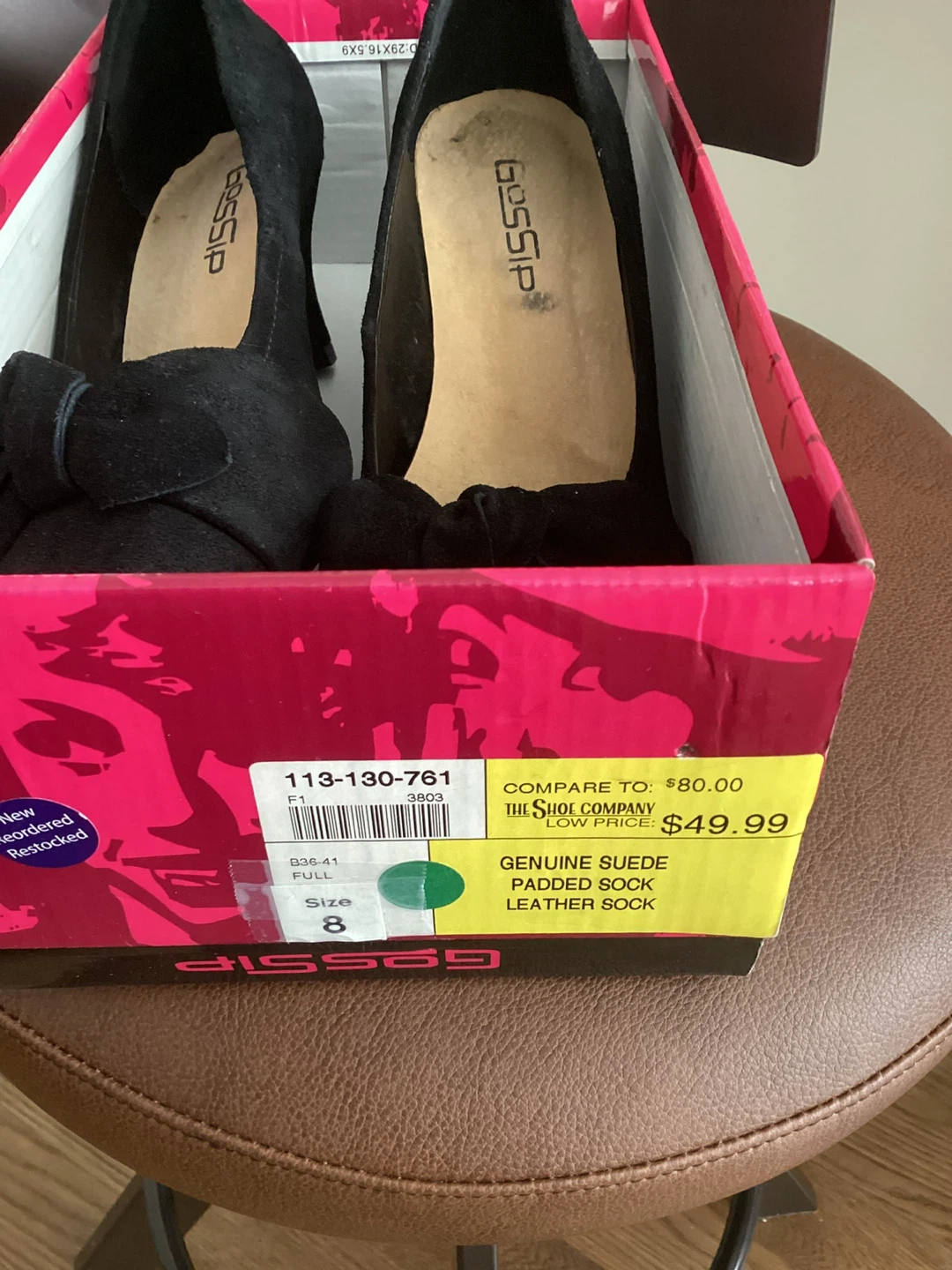 LADIES LIKE NEW SIZE 8 DRESS SHOES (SEE LISTING) - photo 4