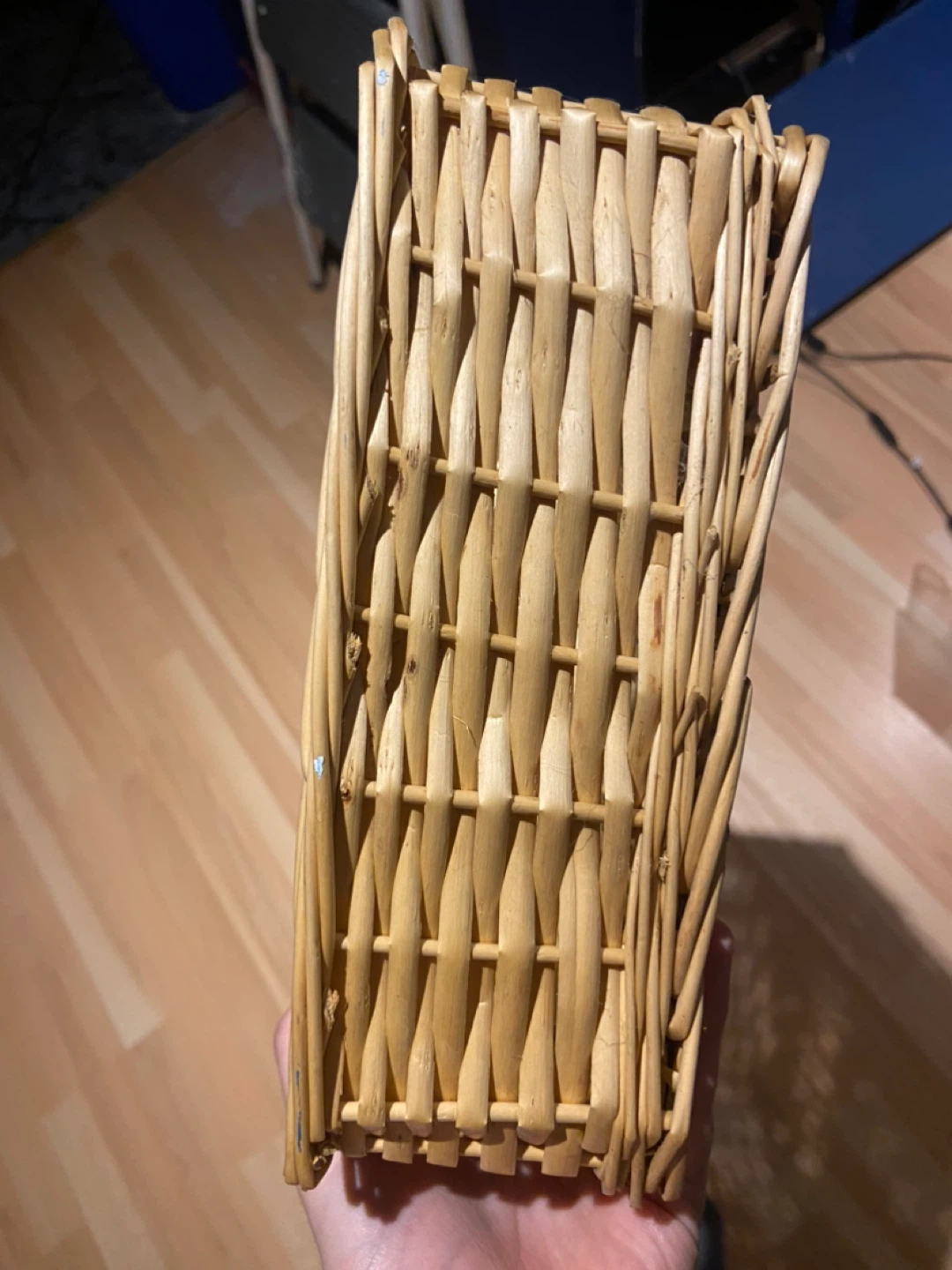 Wicker storage basket - photo 2