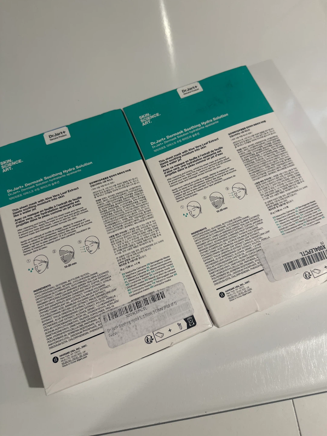 Dr.Jart+ Soothing Hydra Solution Sheet Masks (10 masks) - photo 3