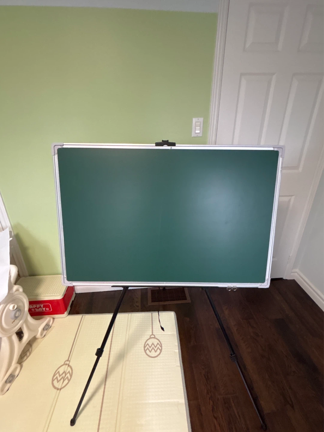 Double-Sided Dry Erase Whiteboard with Stand
