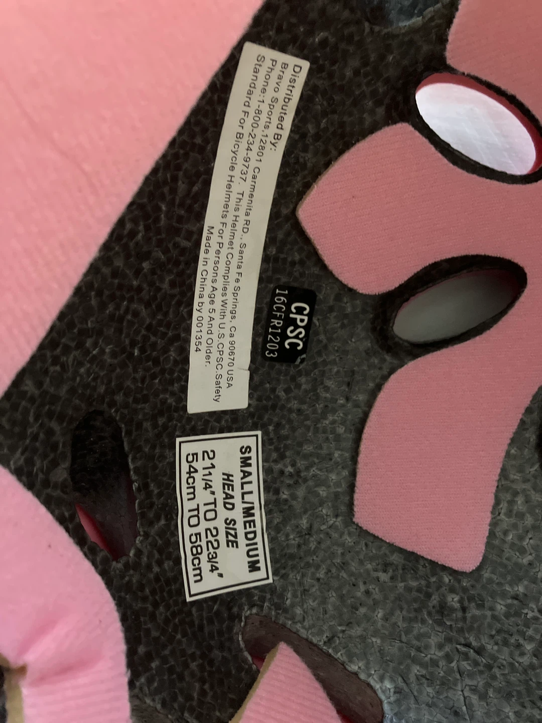 Pink  Bike Helmet - photo 4