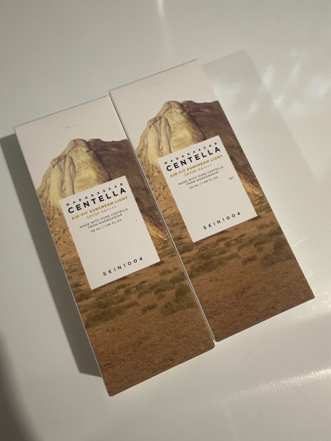 SKIN1004 Centella Air-Fit Suncream Light SPF30(2 boxes)