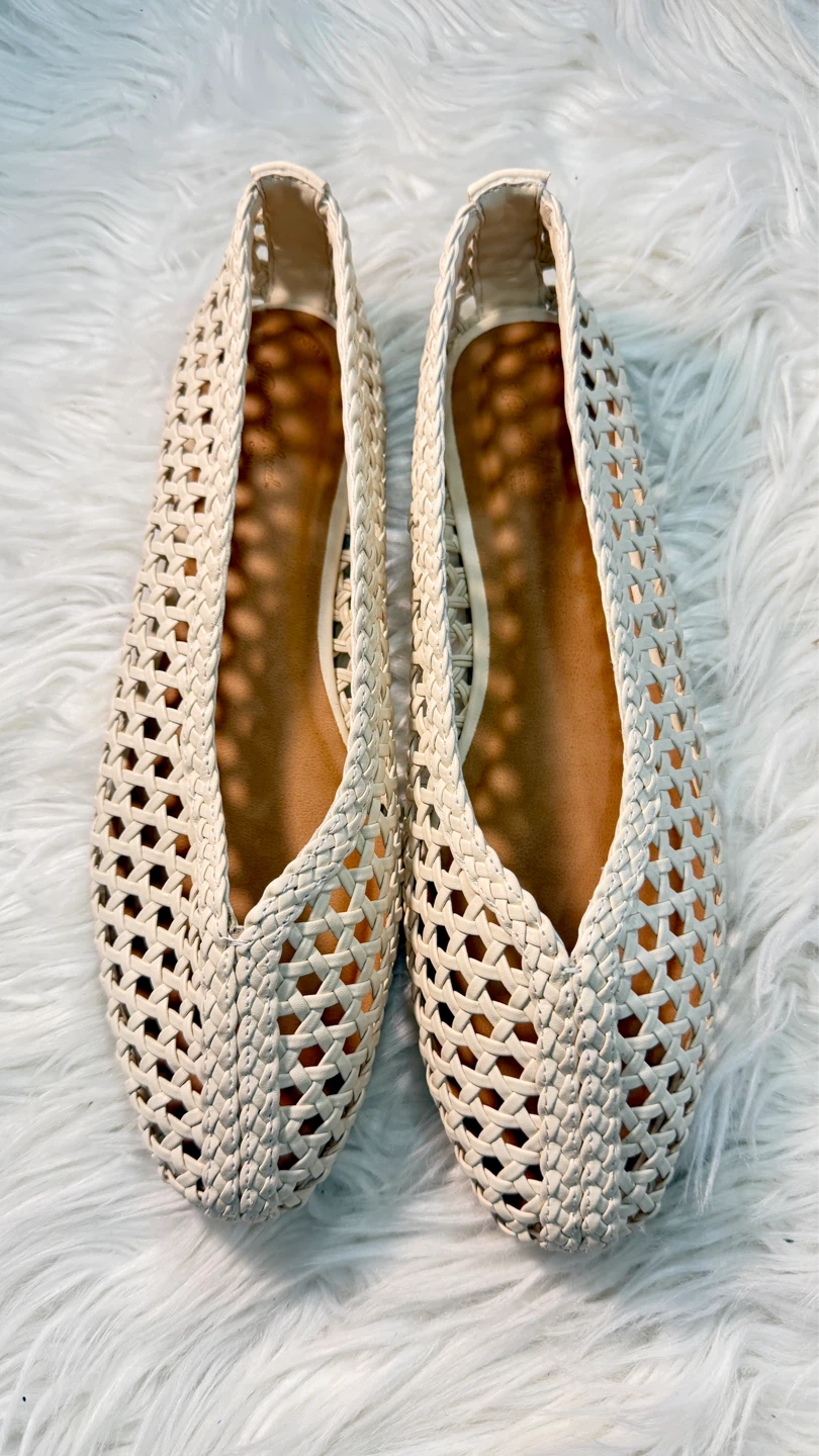 Woven Ballet Flats Size 8 - photo 3