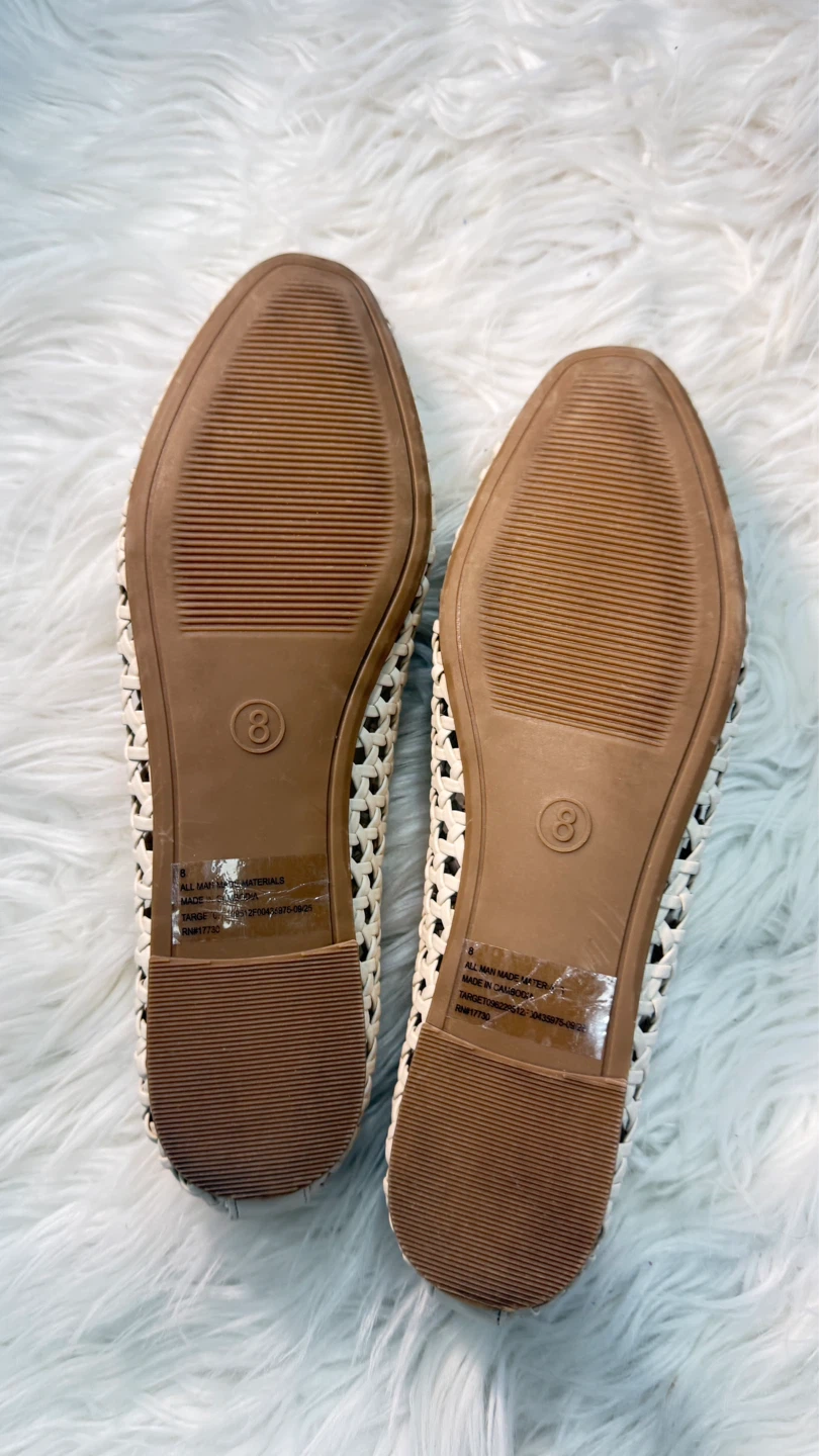 Woven Ballet Flats Size 8 - photo 4