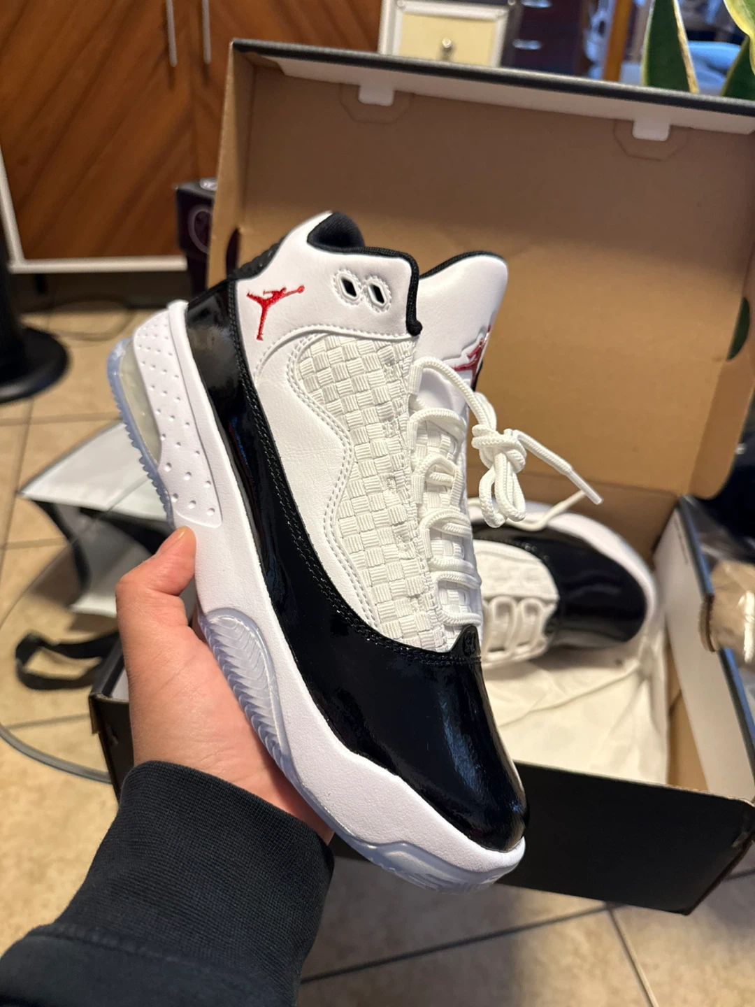 Jordan 11 Retro Low TD Black White