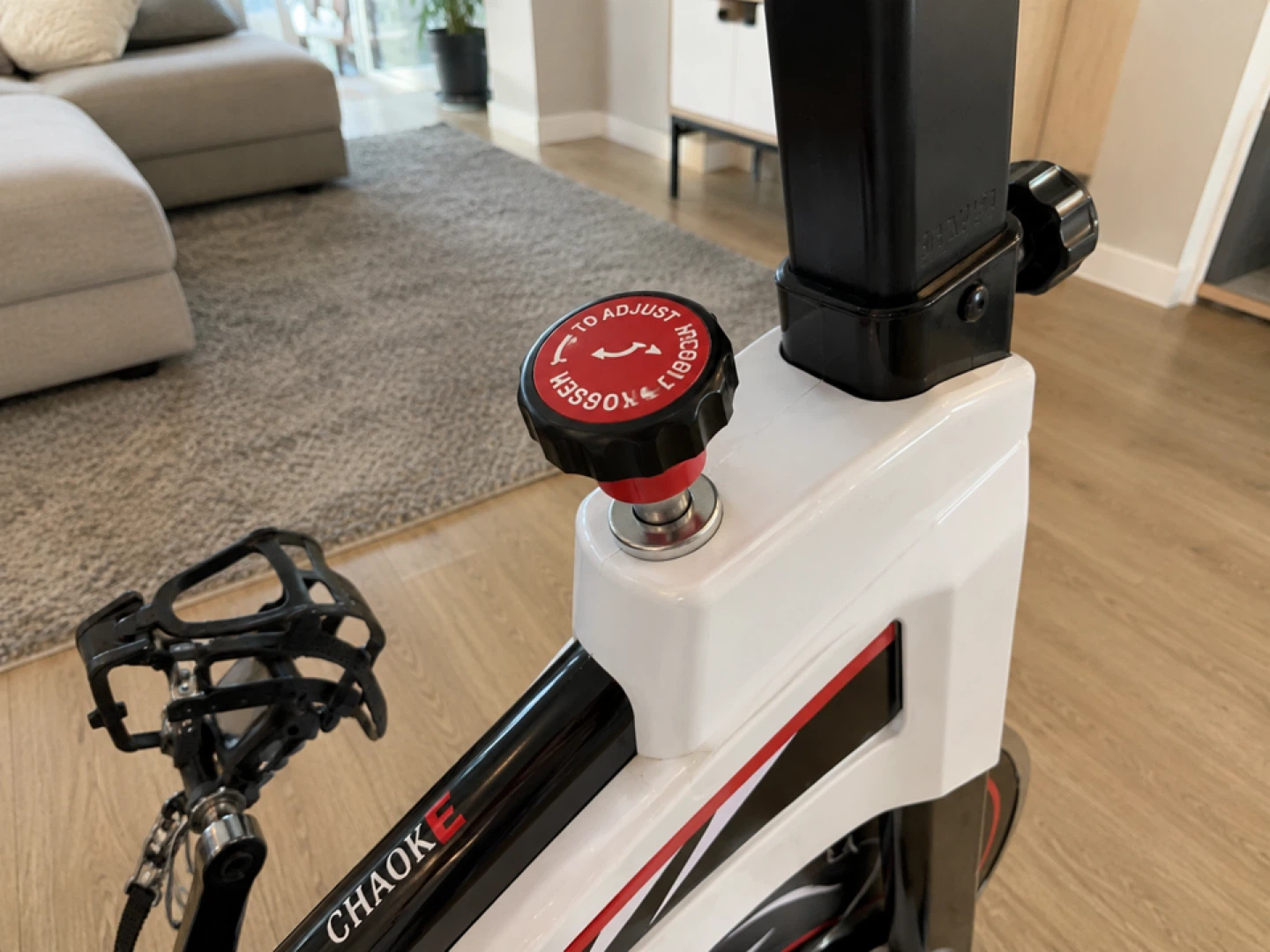CHAOKE Indoor Spin Bike – Excellent Condition - photo 3