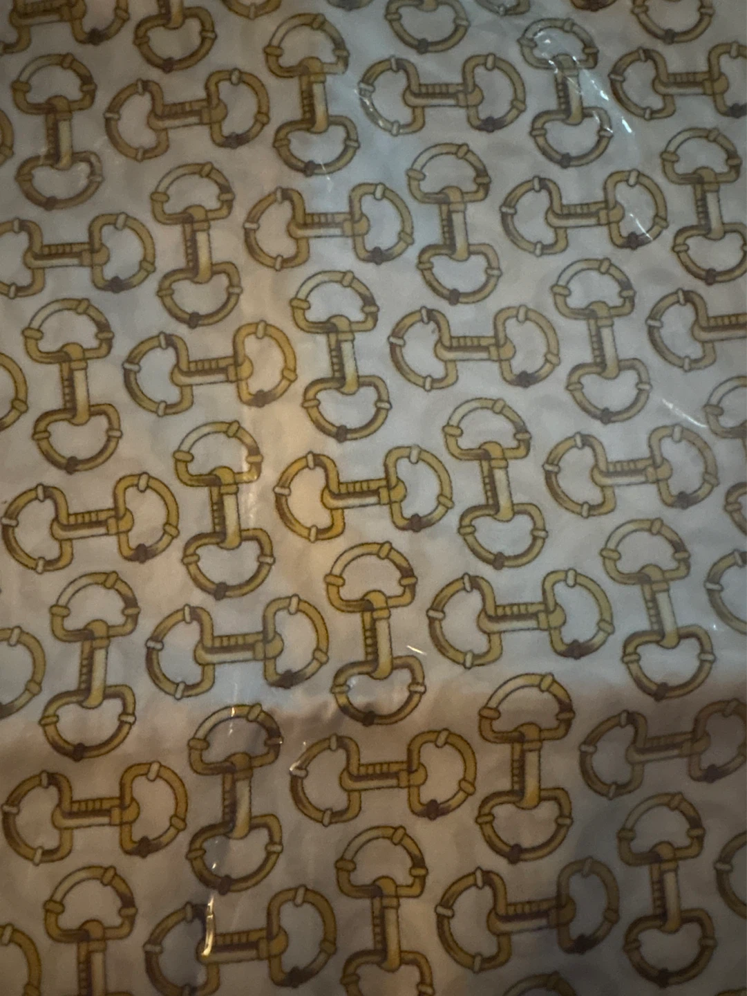 ⚽️ NEW Silklike Scarf with Bit Pattern - photo 3