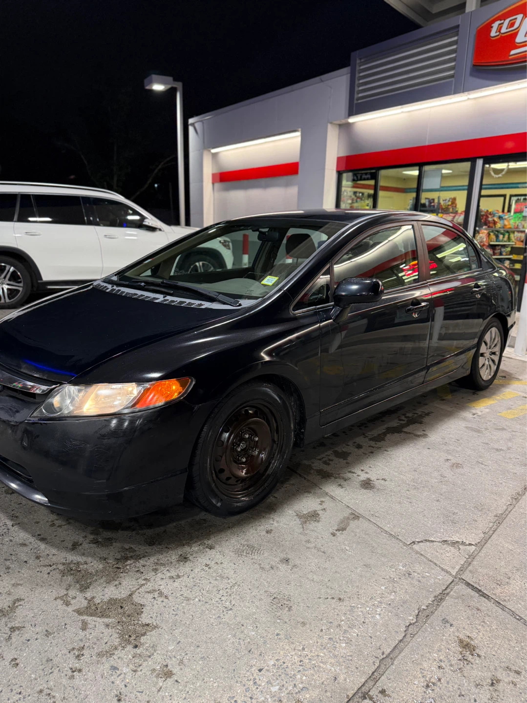 2008 HONDA CIVIC LX-SEDAN  85 k miles - photo 2