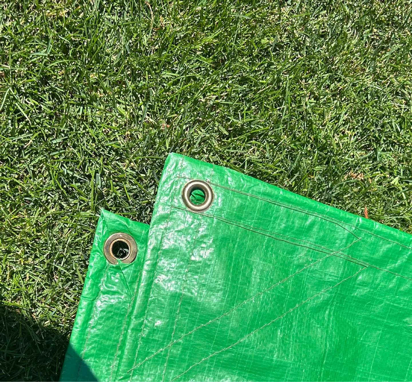 16’ X 20’ Polytuf Tarp and 11 Metal Poles & Pegs - photo 3