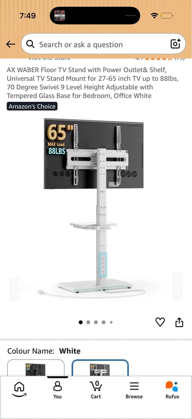 AX waber TV Stand Mount - photo 3
