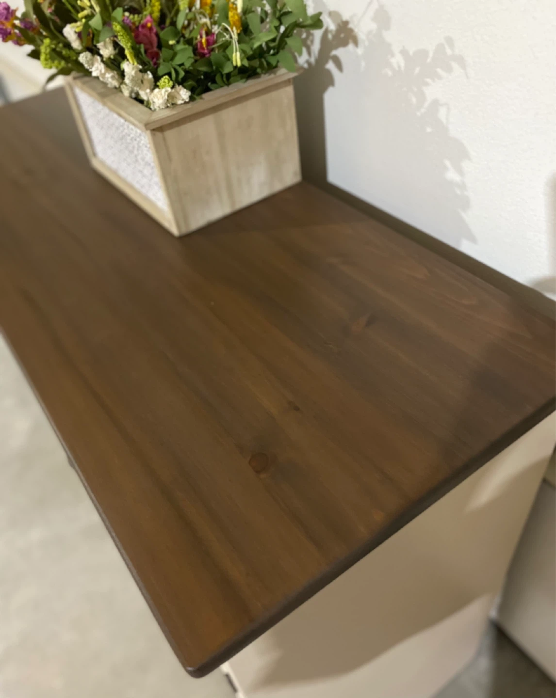 Modern Hardwood Oak Sideboard Taupe & Walnut - photo 3